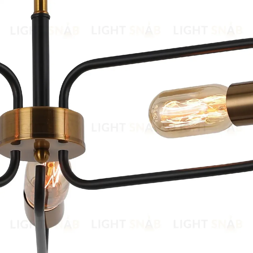Люстра на штанге Illumico IL8253-3COU-79 BK GD IL8253-3COU-79 BK GD