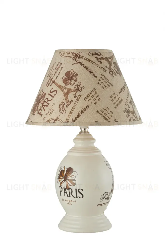 Настольная лампа Arti Lampadari Canicatti E 4.1.T1 W Canicatti E 4.1.T1 W