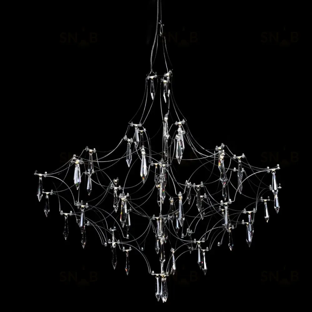 Подвесная люстра Loft IT Mira 10259/800 Silver Asfour 10259/800 Silver Asfour