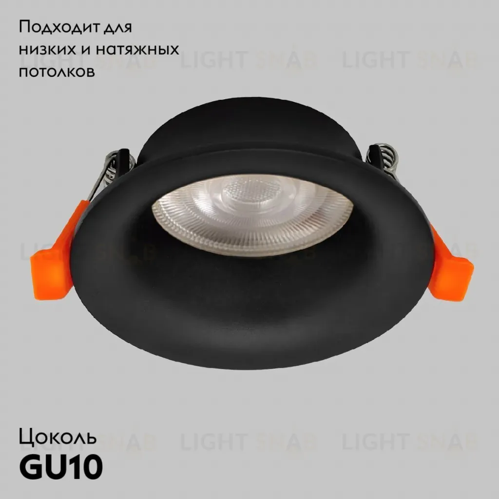 Встраиваемый светильник IMEX IL.0029.0001-BK IL.0029.0001-BK