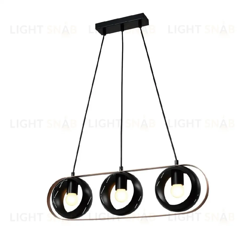 Подвесной светильник IMEX Rolf MD.21744-3-P-BK+CP MD.21744-3-P-BK+CP