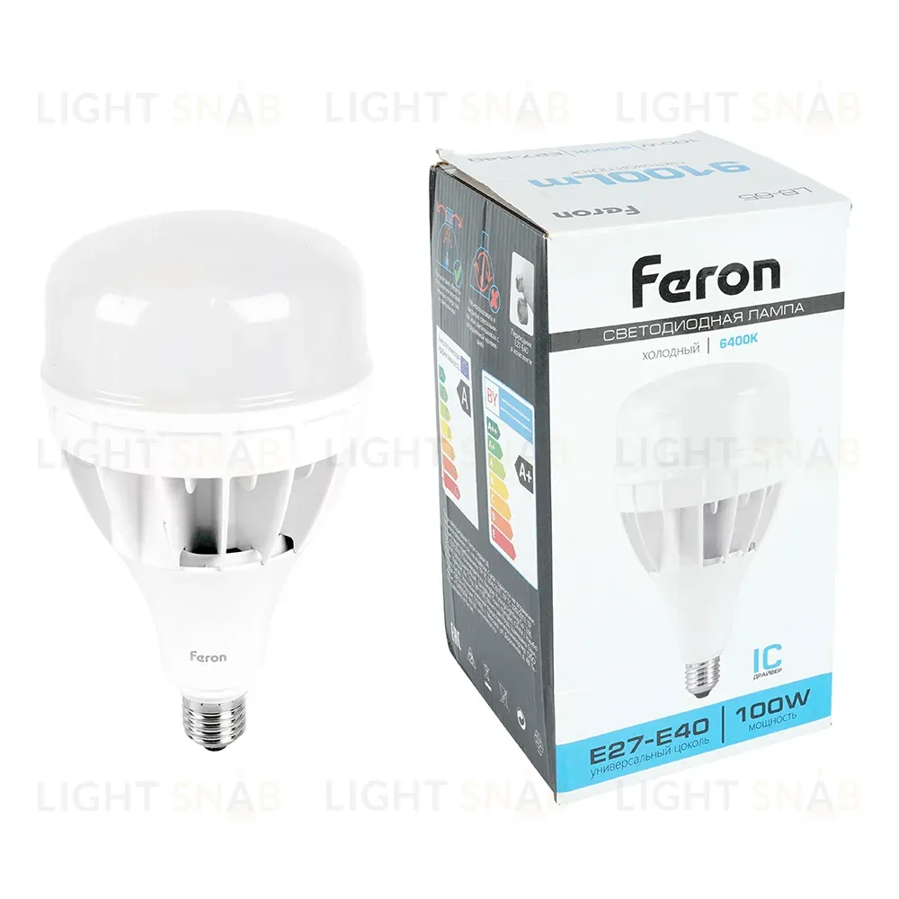 Лампа светодиодная Feron LB-65 E27-E40 100W 4000K 38219 38219