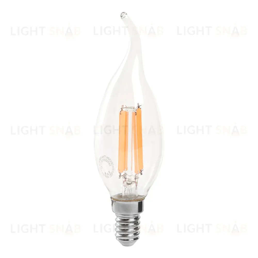 Лампа светодиодная Feron LB-718 Свеча на ветру E14 15W 4000K 38263 38263