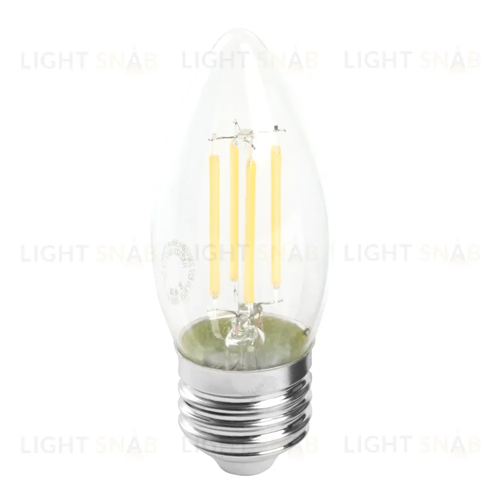 Лампа светодиодная Feron LB-66 Свеча E27 7W 6400K 38272 38272