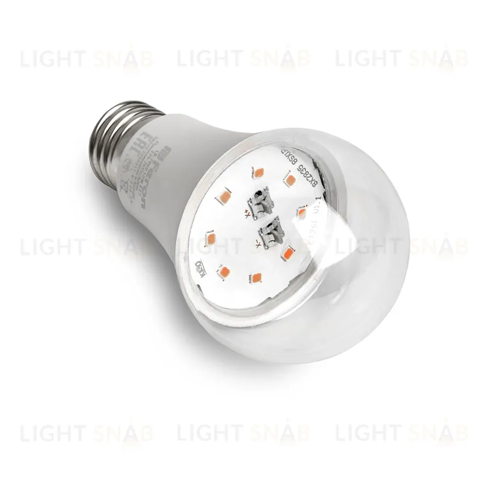 Лампа светодиодная для растений Feron LB-7060 E27 10W красно-синий спектр 38275 38275