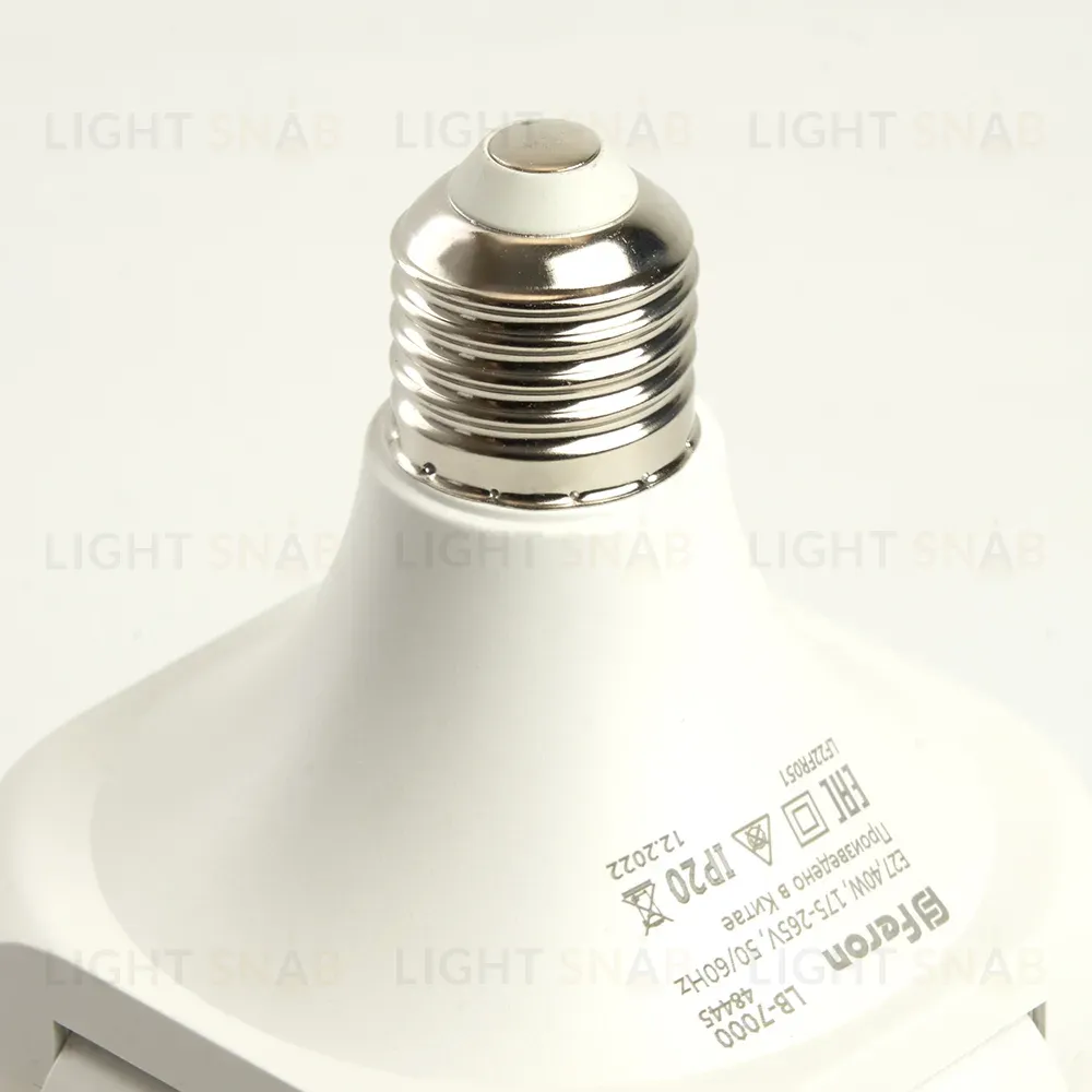Лампа светодиодная 4-х лепестковая Feron LB-7000 E27 40W красно-синий спектр 48445 48445
