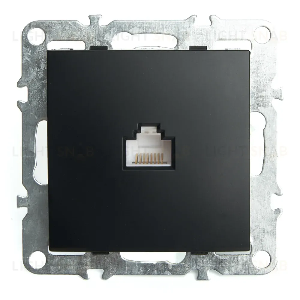 Розетка компьютерная 1-местная RJ-45 Stekker Эрна PST00-9107-03 49151 49151