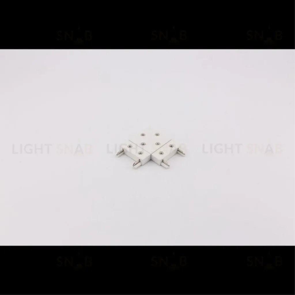 Коннектор питания угол плоский Aployt Magnetic track 48 APL.0181.10.08 APL.0181.10.08