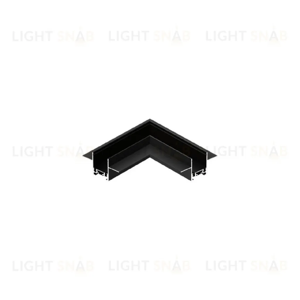 Соединитель угловой плоский встраиваемый Aployt Magnetic track 48 APL.0182.00.04 APL.0182.00.04