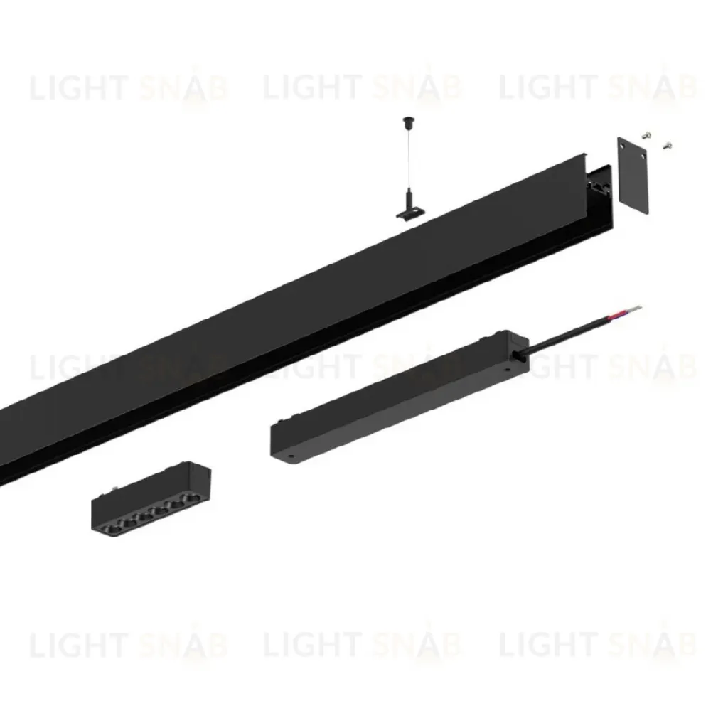 Шинопровод накладной высокий Aployt Magnetic track 48 APL.0172.00.100 APL.0172.00.100