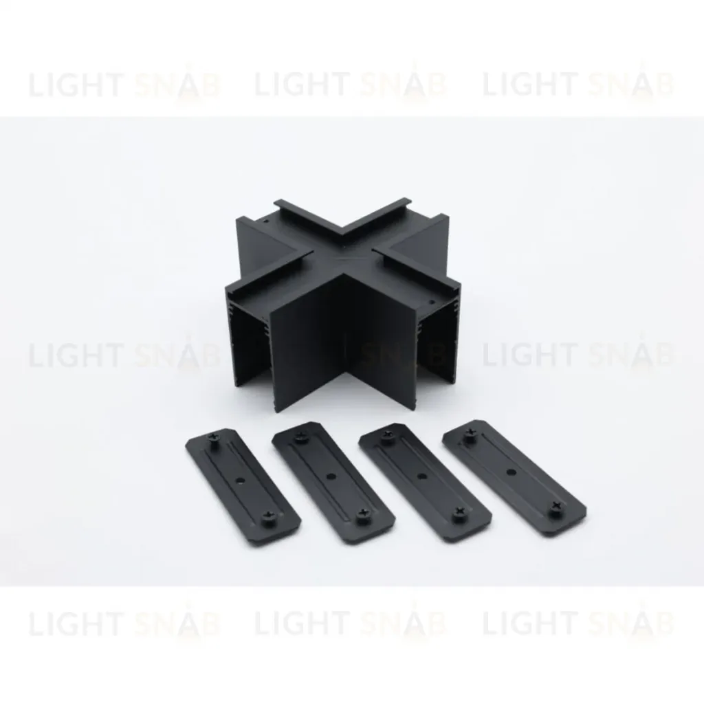 Соединитель Х-образный Aployt Magnetic track 220 APL.0283.00.04 APL.0283.00.04