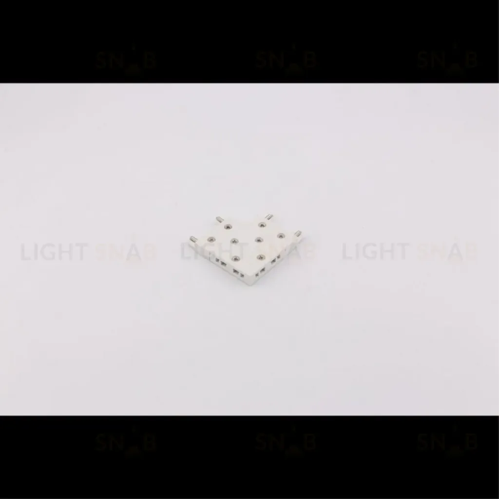 Коннектор питания угол плоский Aployt Magnetic track 48 APL.0181.10.04 APL.0181.10.04