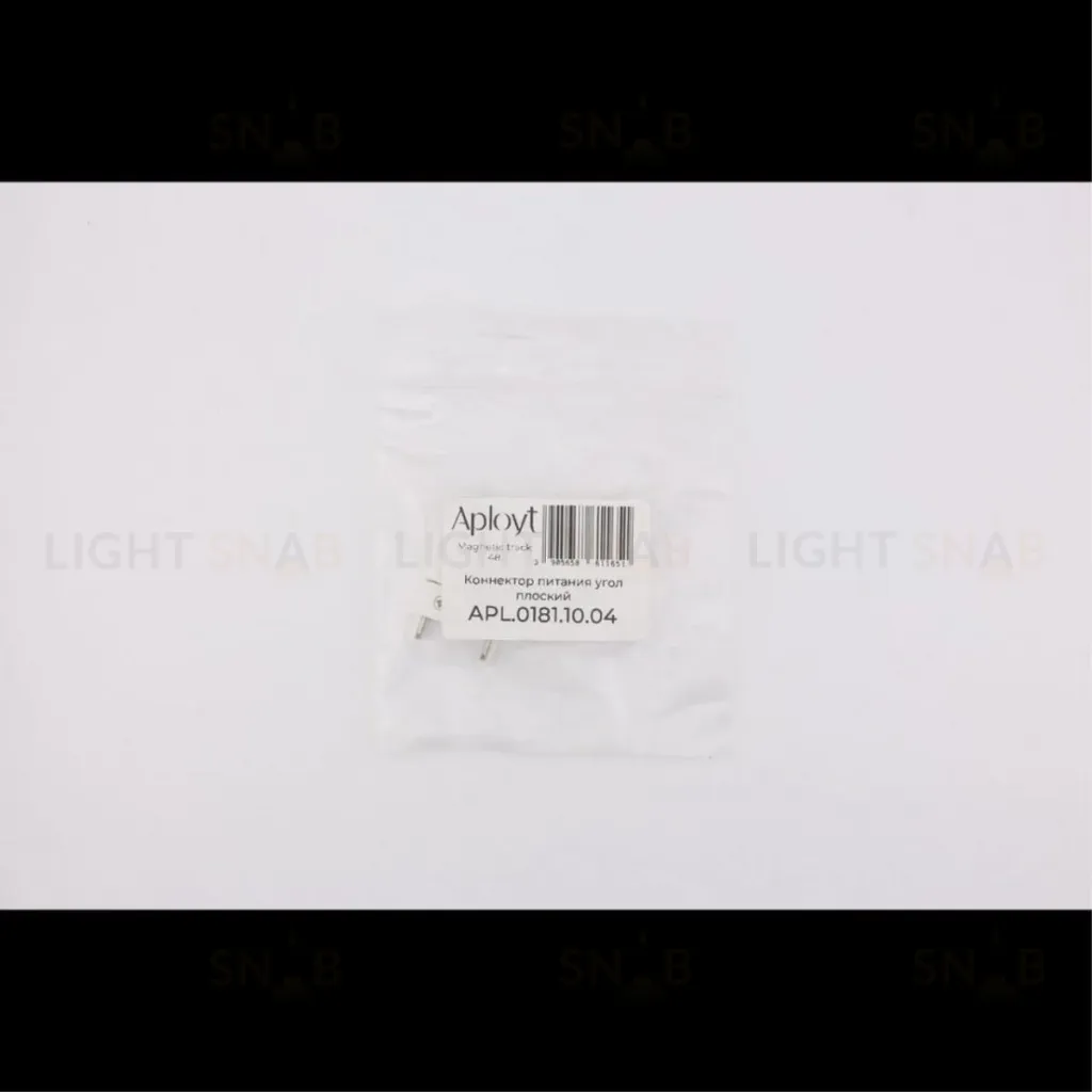Коннектор питания угол плоский Aployt Magnetic track 48 APL.0181.10.04 APL.0181.10.04