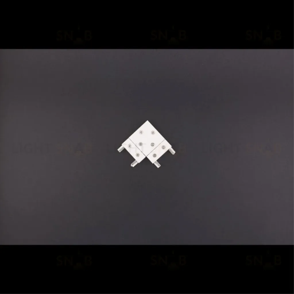Коннектор питания угол плоский Aployt Magnetic track 48 APL.0181.10.04 APL.0181.10.04