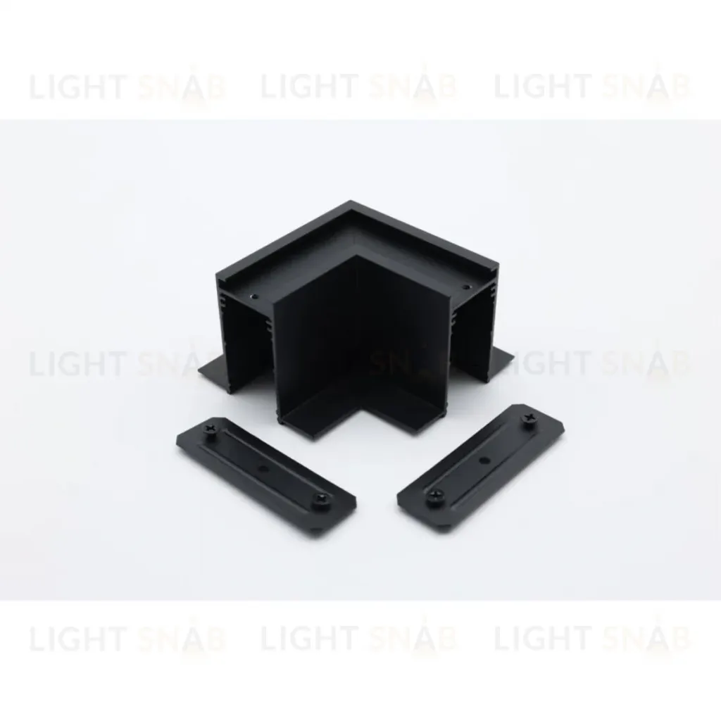 Соединитель угловой плоский встраиваемый Aployt Magnetic track 220 APL.0283.00.01 APL.0283.00.01