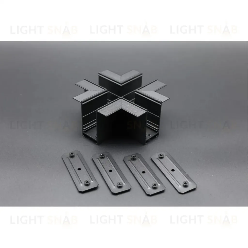 Соединитель Х-образный встраиваемый Aployt Magnetic track 220 APL.0283.00.05 APL.0283.00.05