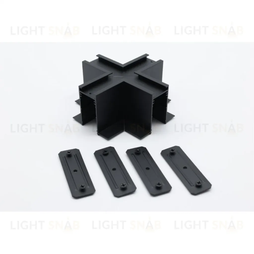 Соединитель Х-образный встраиваемый Aployt Magnetic track 220 APL.0283.00.05 APL.0283.00.05