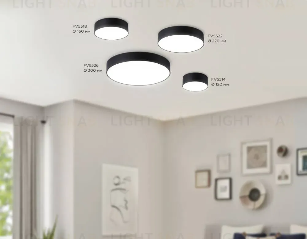 Потолочный светильник Ambrella Light Orbital Air Alum FV5522 FV5522