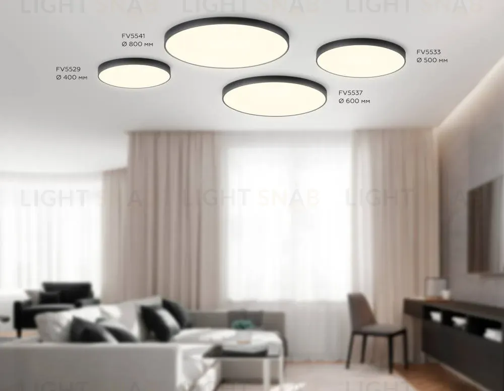 Потолочный светильник Ambrella Light Orbital Air Alum FV5537 FV5537
