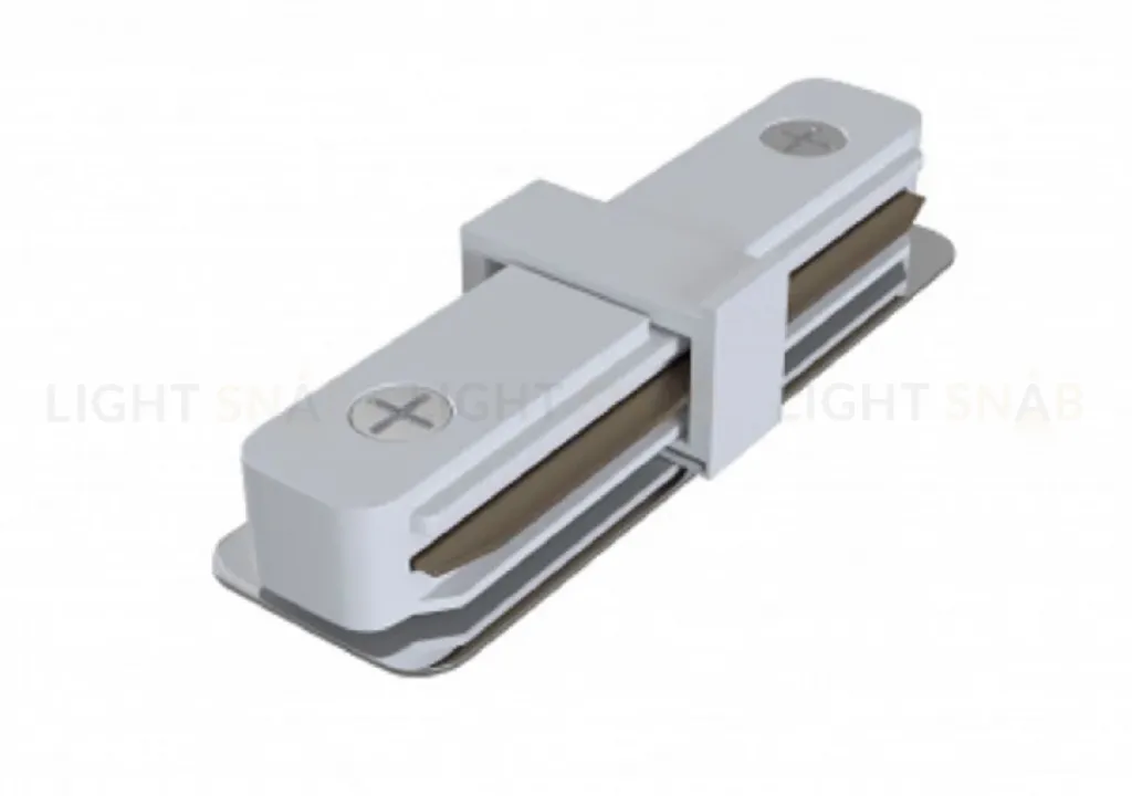 Коннектор прямой для однофазного шинопровода ЭРА TR-1PA-IC-WH Б0054463 Б0054463