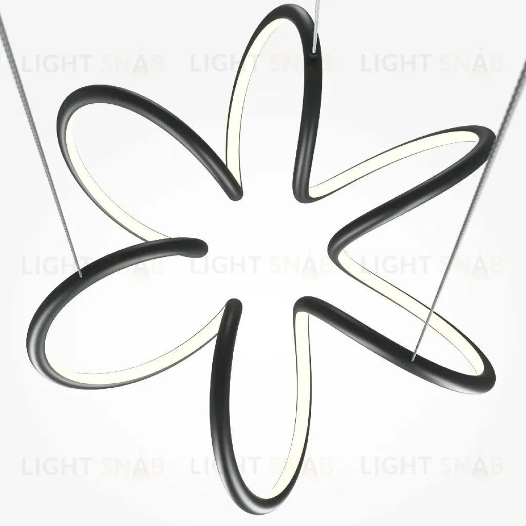 Подвесная люстра Maytoni Curve MOD241PL-L60BK MOD241PL-L60BK