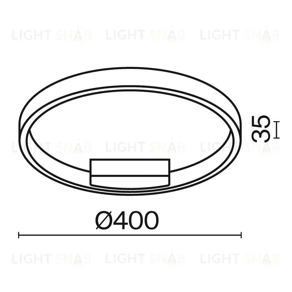Потолочный светильник Maytoni Rim MOD058CL-L25BK MOD058CL-L25BK