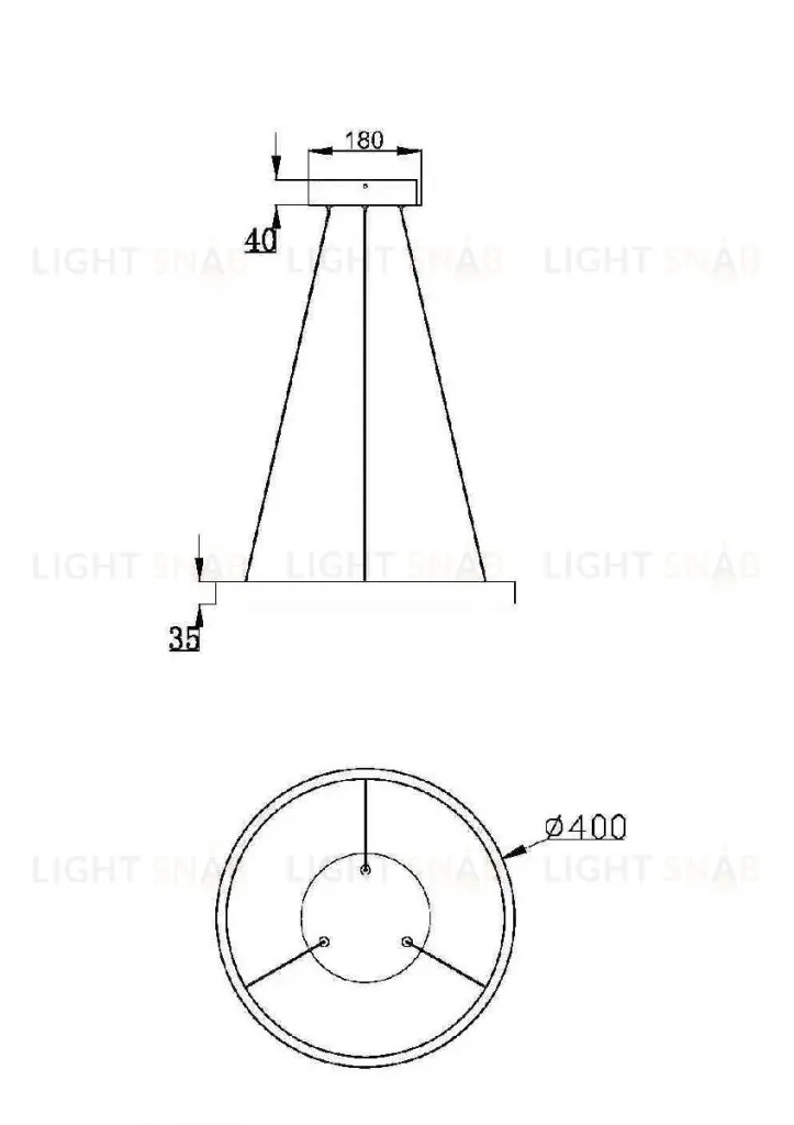 Подвесной светильник Maytoni Rim MOD058PL-L22WK MOD058PL-L22WK