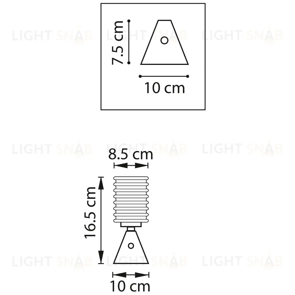 Настольная лампа Lightstar Alfa 745915 745915