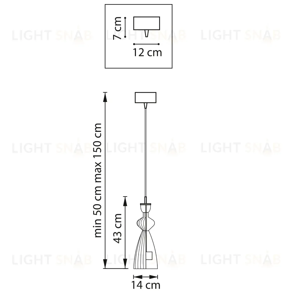 Подвесной светильник Lightstar Belle 814003 814003