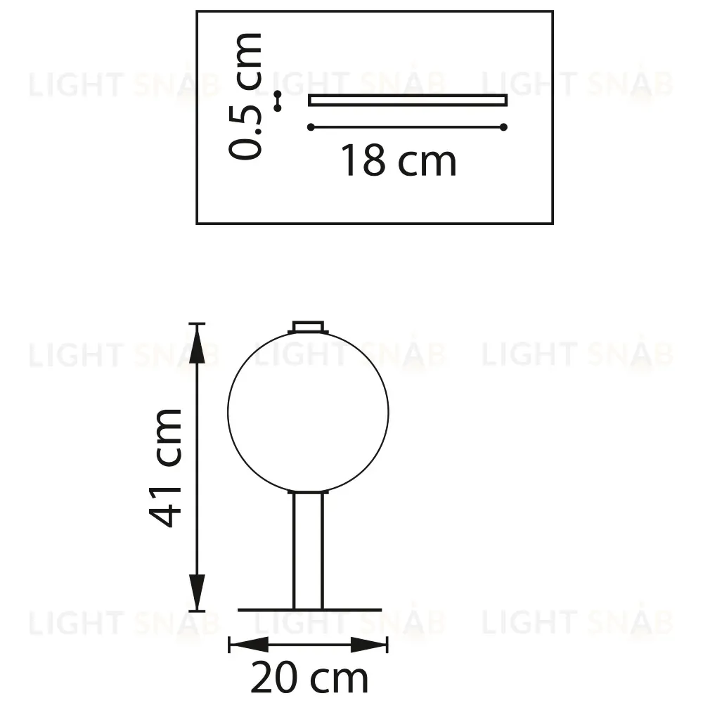 Настольная лампа Lightstar Colore 805916 805916