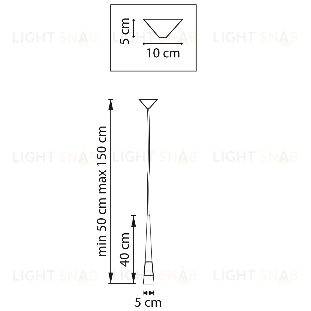 Подвесной светильник Lightstar Cone 757013 757013