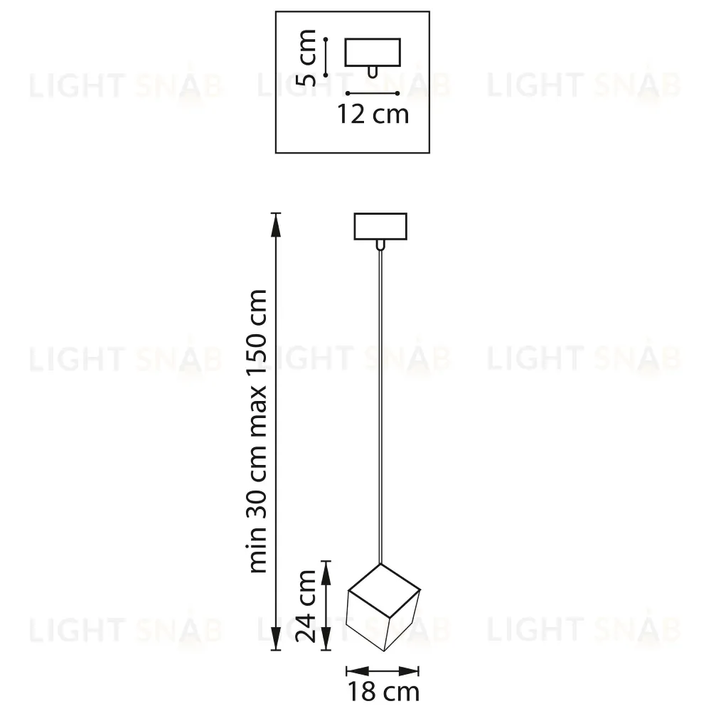 Подвесной светильник Lightstar Qubica 805502 805502
