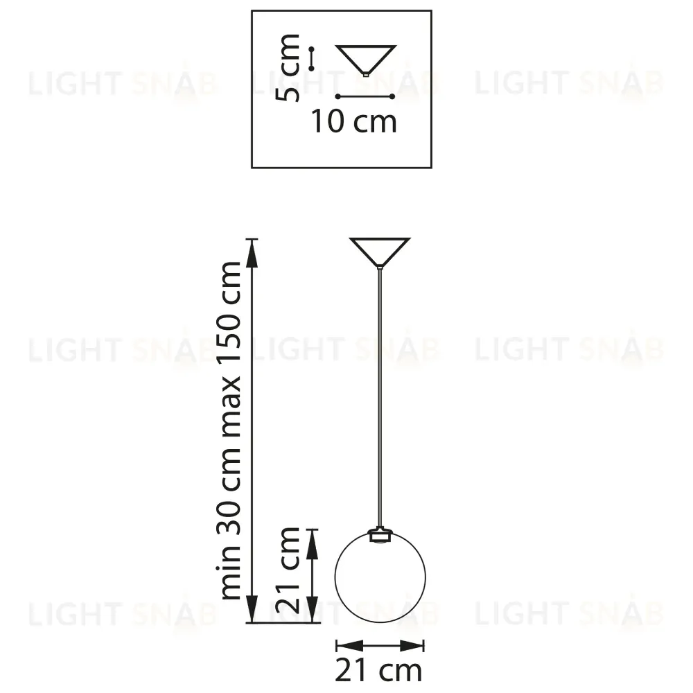 Подвесной светильник Lightstar Sferetta 801010 801010