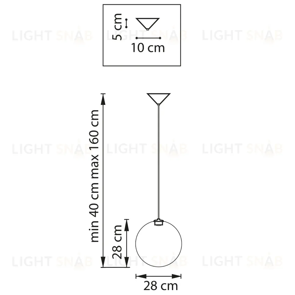 Подвесной светильник Lightstar Sferetta 801020 801020