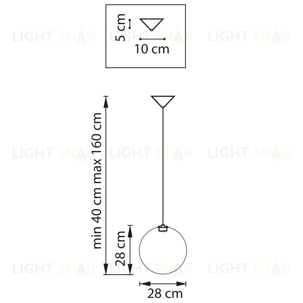 Подвесной светильник Lightstar Sferetta 801028 801028