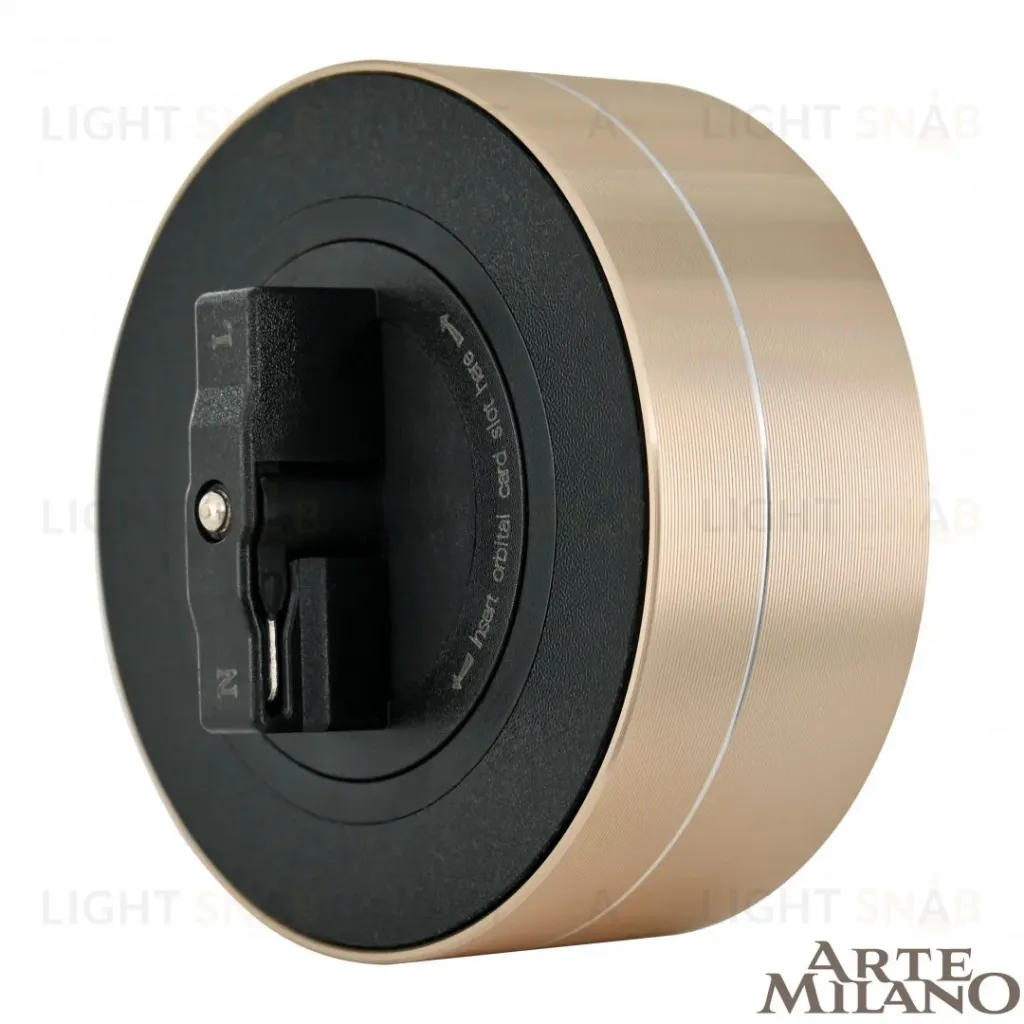 Трековая розетка Arte Milano Am-track-sockets 380011TS/USBx2 Gold 380011TS/USBx2 Gold