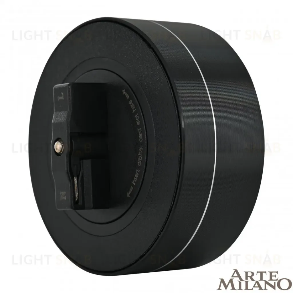 Трековая розетка Arte Milano Am-track-sockets 380011TS/USBx2 Black 380011TS/USBx2 Black