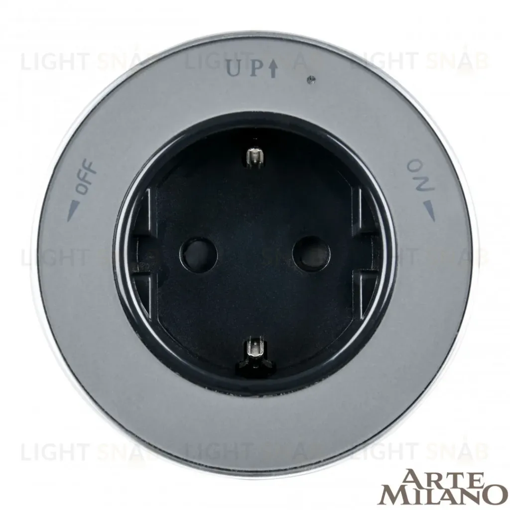 Трековая розетка Arte Milano Am-track-sockets 380011TS/ES Grey 380011TS/ES Grey