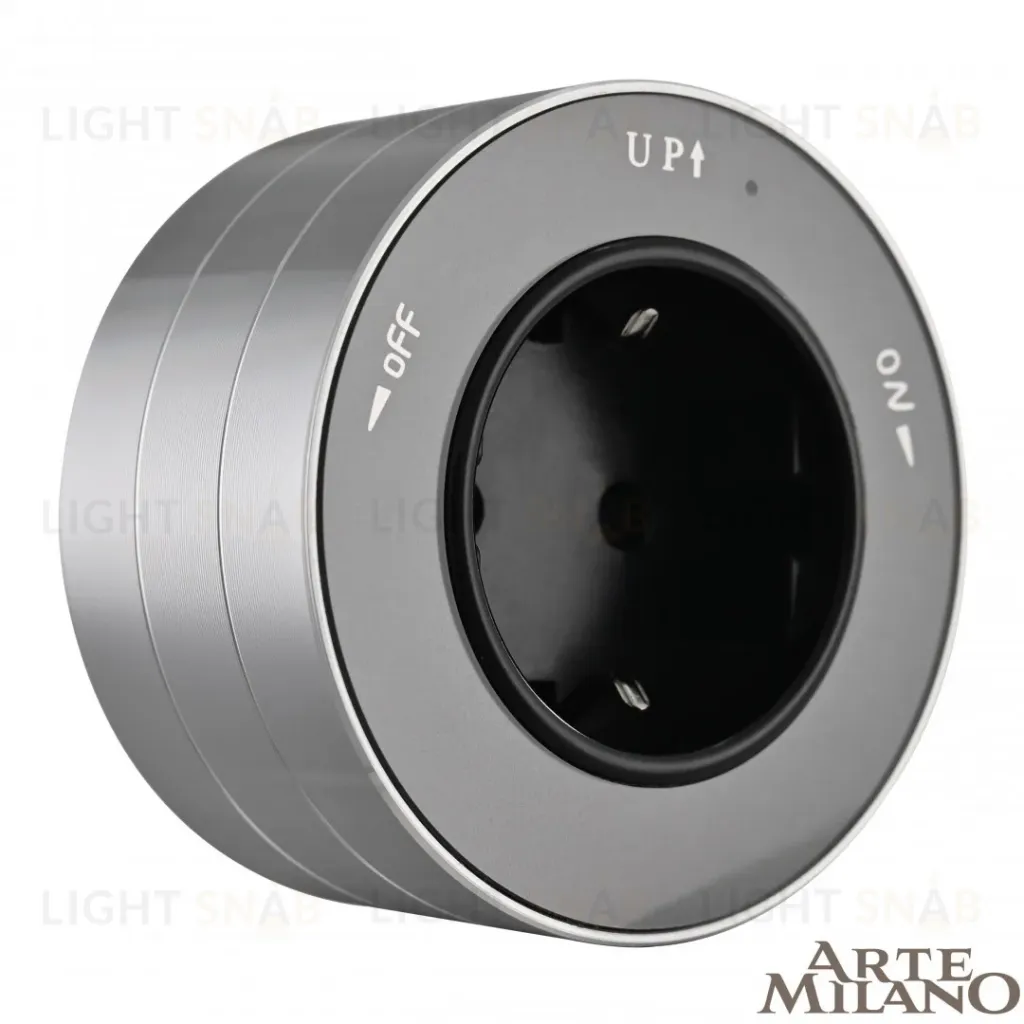 Трековая розетка Arte Milano Am-track-sockets 380011TS/ES Grey 380011TS/ES Grey