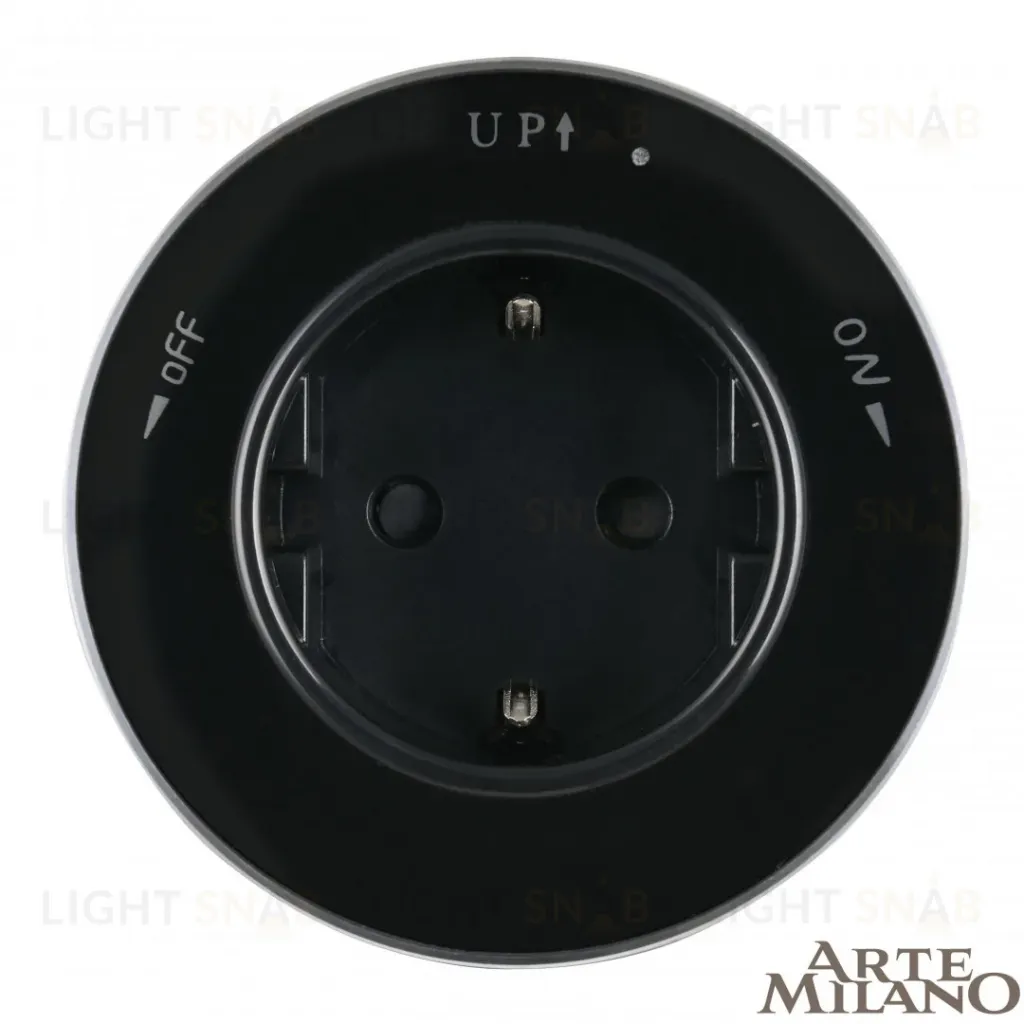 Трековая розетка Arte Milano Am-track-sockets 380011TS/ES Black 380011TS/ES Black