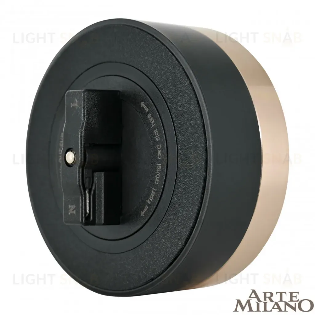 Трековая розетка Arte Milano Am-track-sockets 380066TS LED/USBx2 Gold 380066TS LED/USBx2 Gold