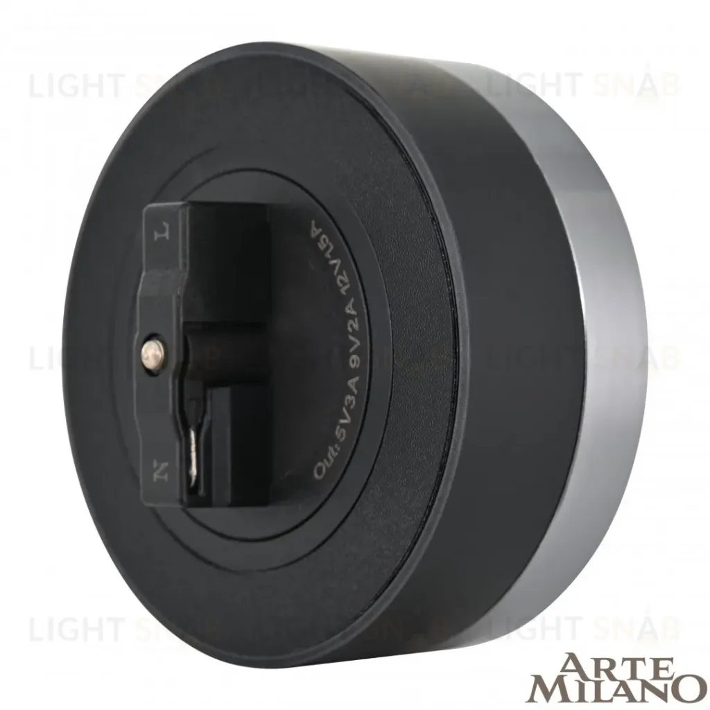 Трековая розетка Arte Milano Am-track-sockets 380066TS LED/USB-Type-C Grey 380066TS LED/USB-Type-C Grey
