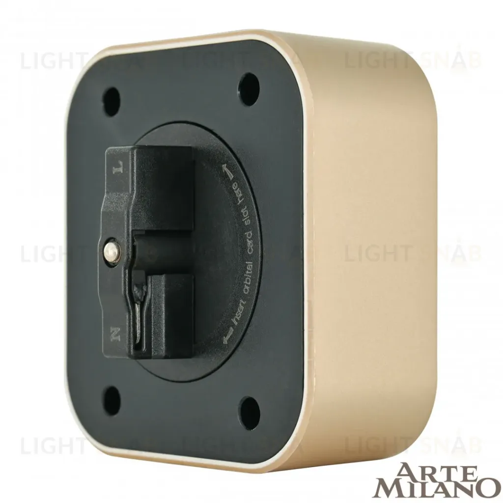 Трековая розетка Arte Milano Am-track-sockets 380022TS/USBx2 Gold 380022TS/USBx2 Gold