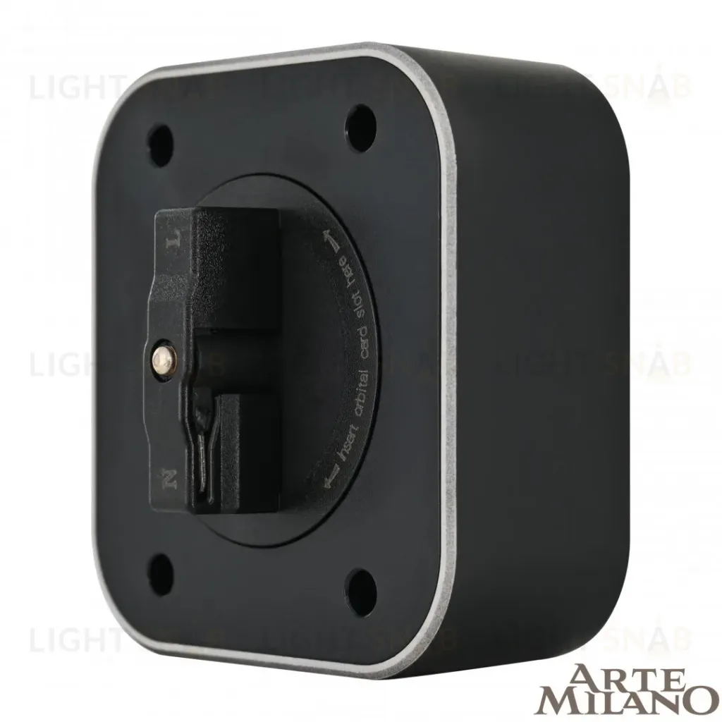 Трековая розетка Arte Milano Am-track-sockets 380022TS/USBx2 Black 380022TS/USBx2 Black