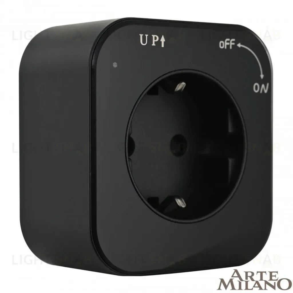 Трековая розетка Arte Milano Am-track-sockets 380022TS/ES Black 380022TS/ES Black