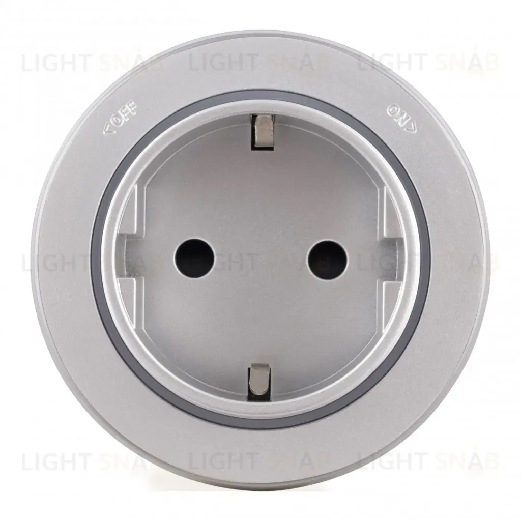 Трековая розетка Arte Milano Am-track-sockets-39 397951TS/ES Silver 397951TS/ES Silver