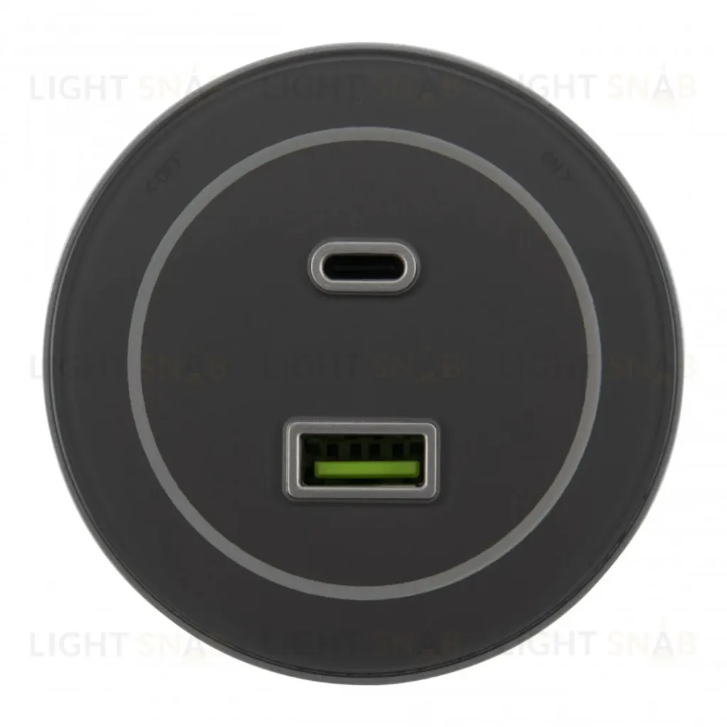 Трековая розетка Arte Milano Am-track-sockets-39 399732TS/USB-Type-C Silver 399732TS/USB-Type-C Silver