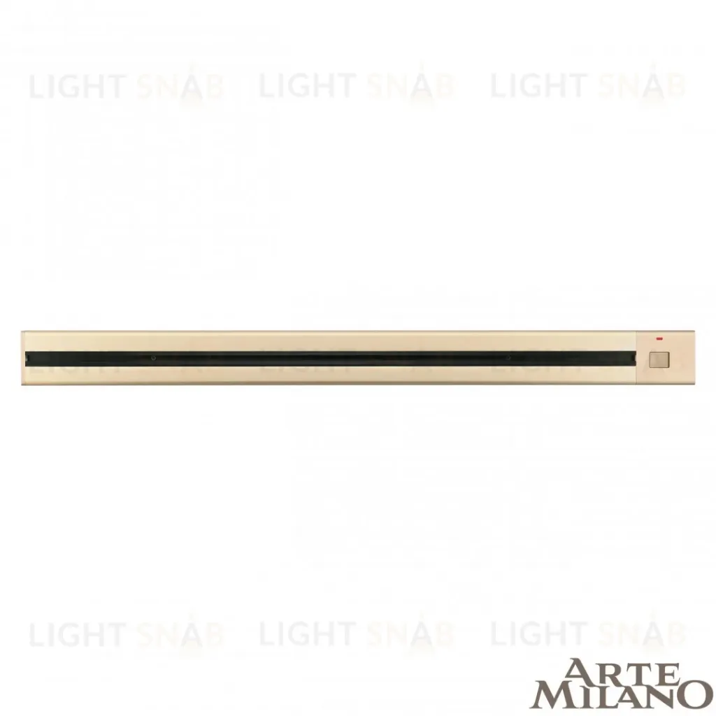 Накладной шинопровод с выключателем Arte Milano Am-track-sockets 385201TOB/100 Gold 385201TOB/100 Gold