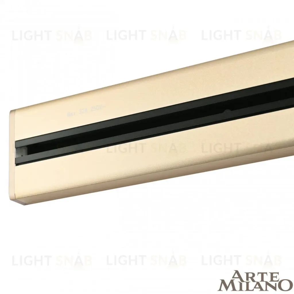 Накладной шинопровод с выключателем Arte Milano Am-track-sockets 385201TOB/100 Gold 385201TOB/100 Gold