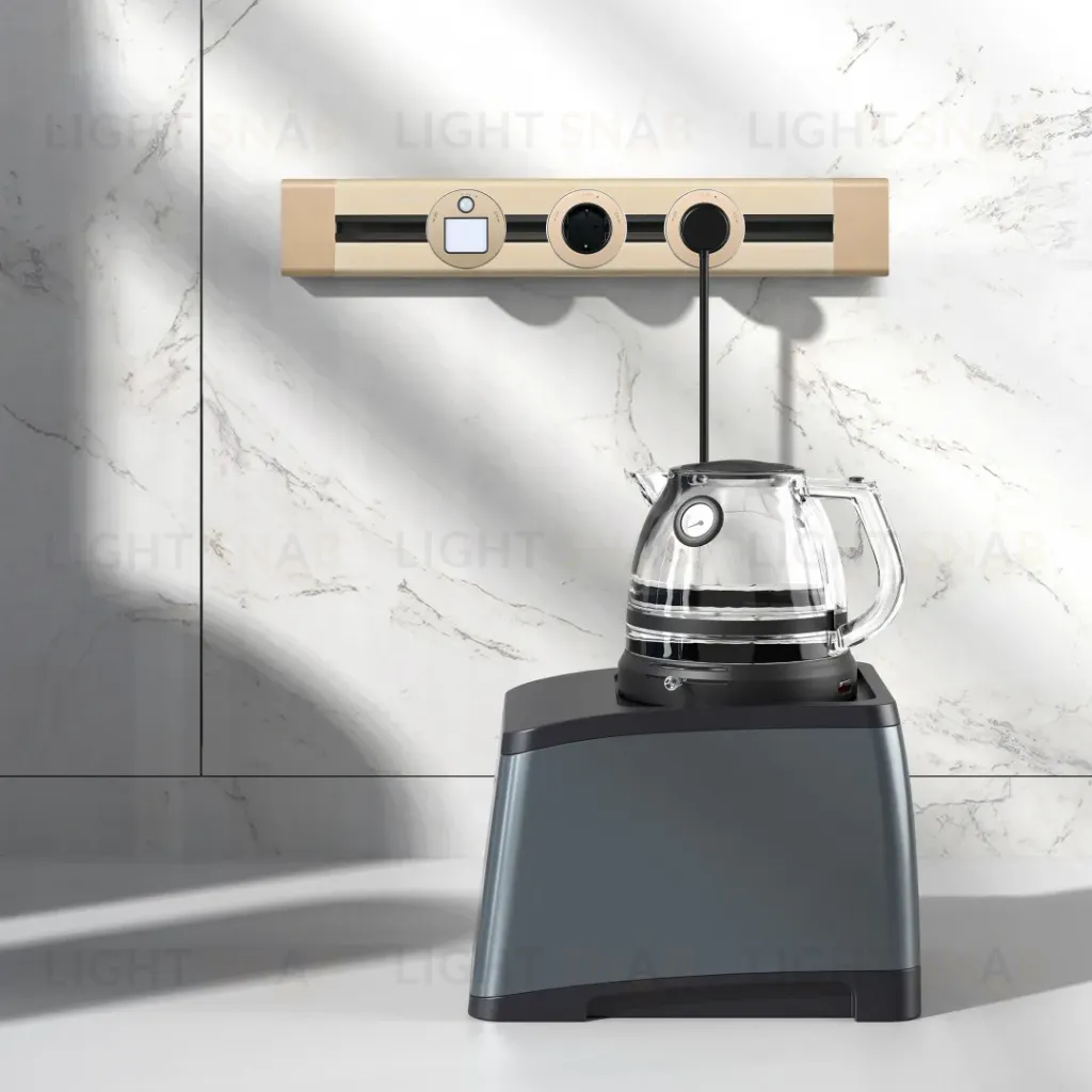 Накладной шинопровод с выключателем Arte Milano Am-track-sockets 385201TOB/100 Grey 385201TOB/100 Grey